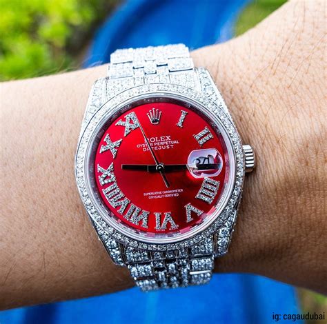 rolex day date red face|Rolex Day-Date black dial.